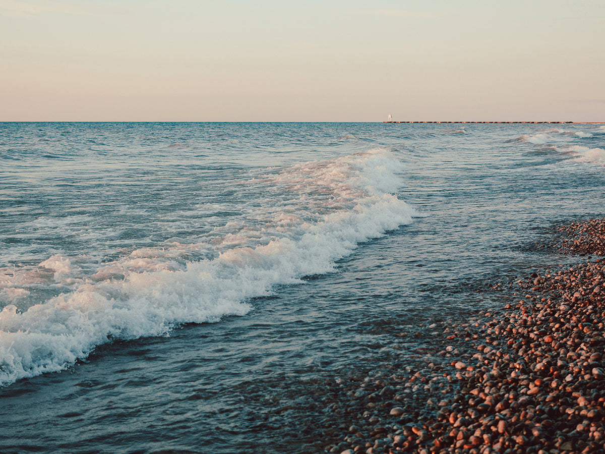 Calm Clear Blue