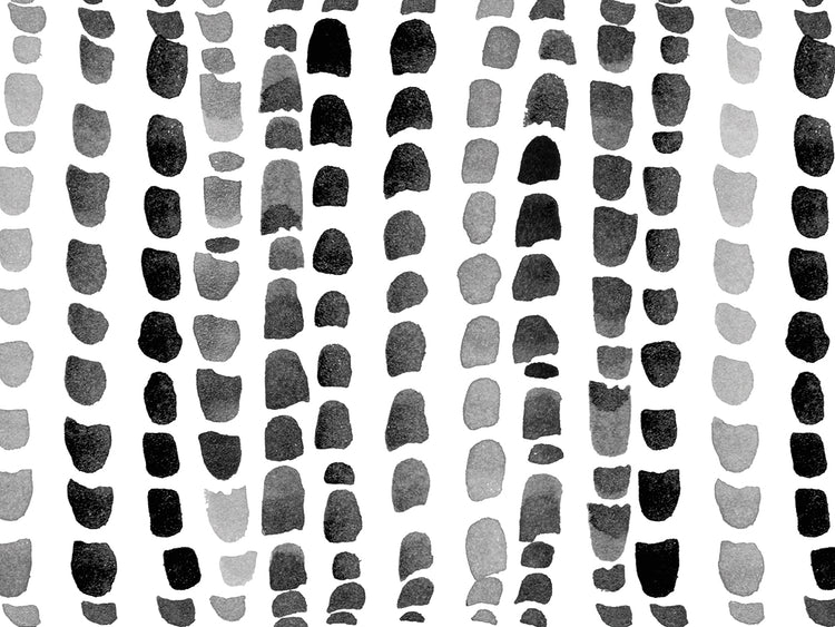 Black and White Raindrops