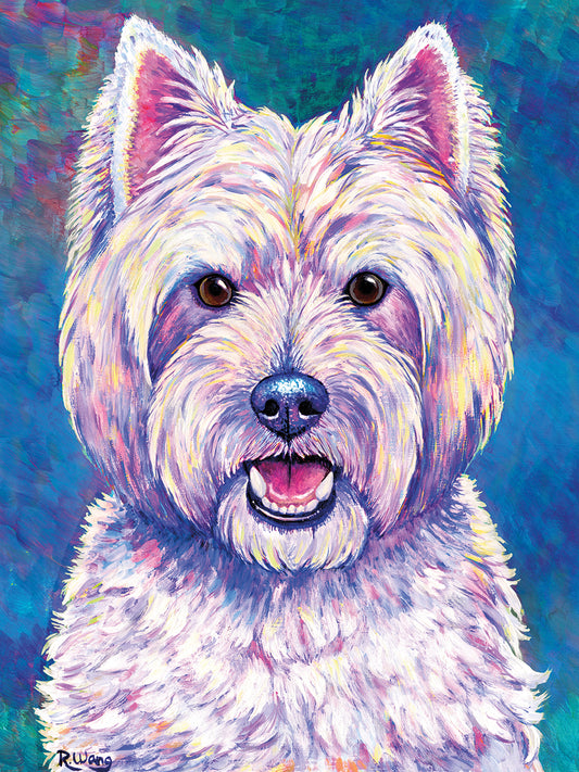 West Highland White Terrier Canvas Print