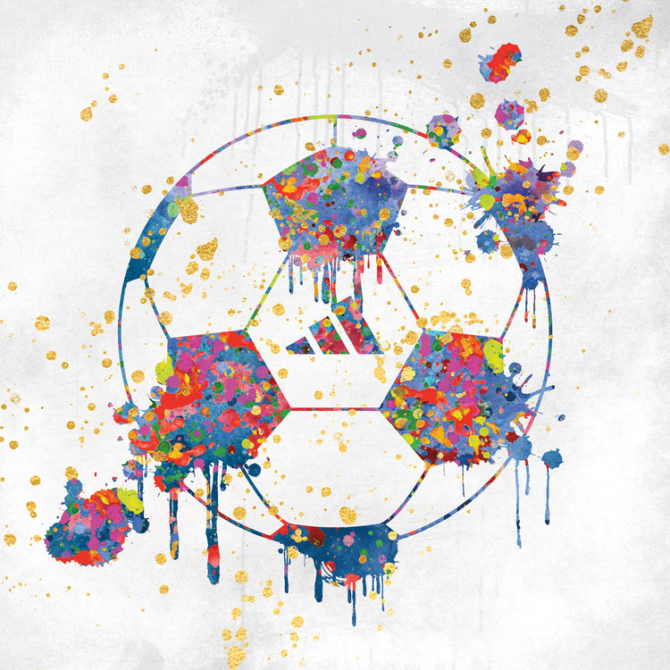 Colorful Soccer Ball