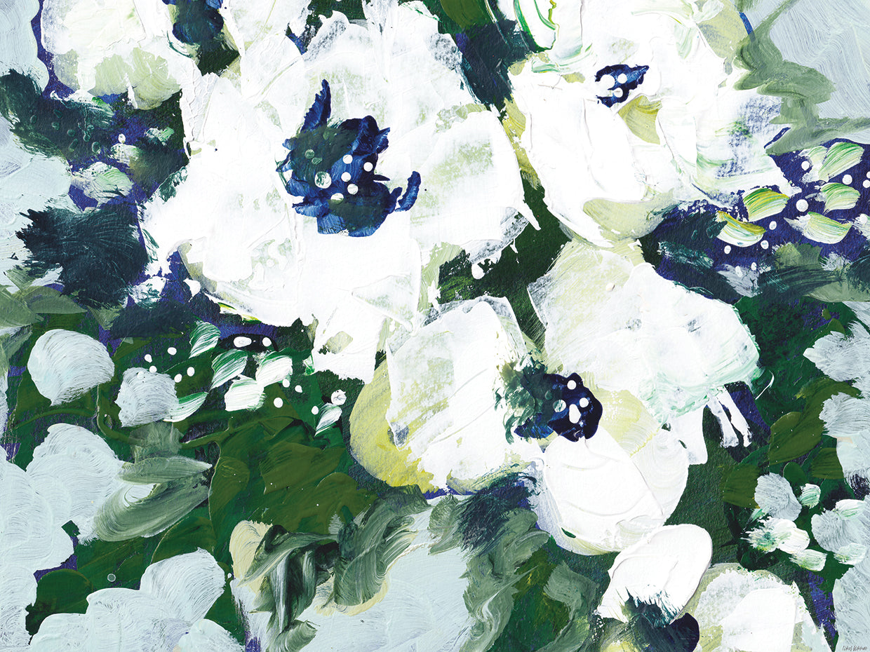 Pétalos blancos Lienzo