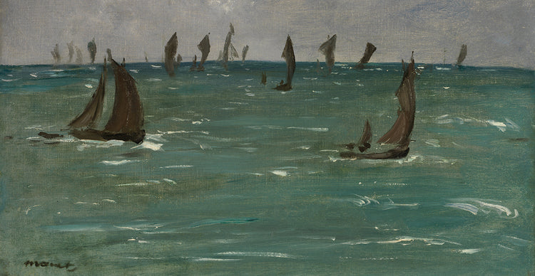 Boats at Berck-sur-Mer (1873)