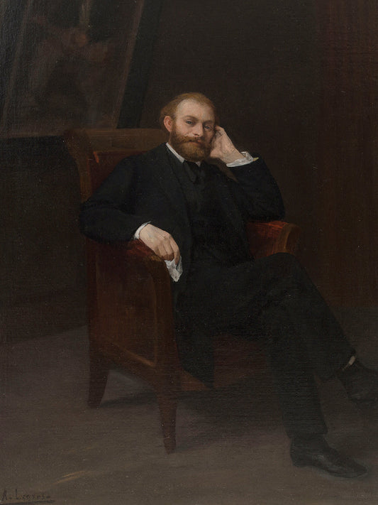 Portrait d’Edouard Manet (1863) Canvas Print