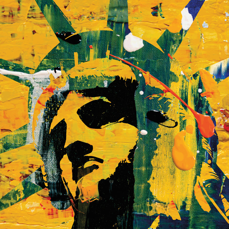 Pop Lady Liberty Yellow