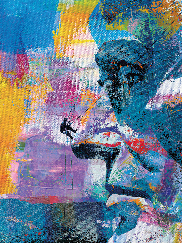 Pop Mount Rushmore Climb