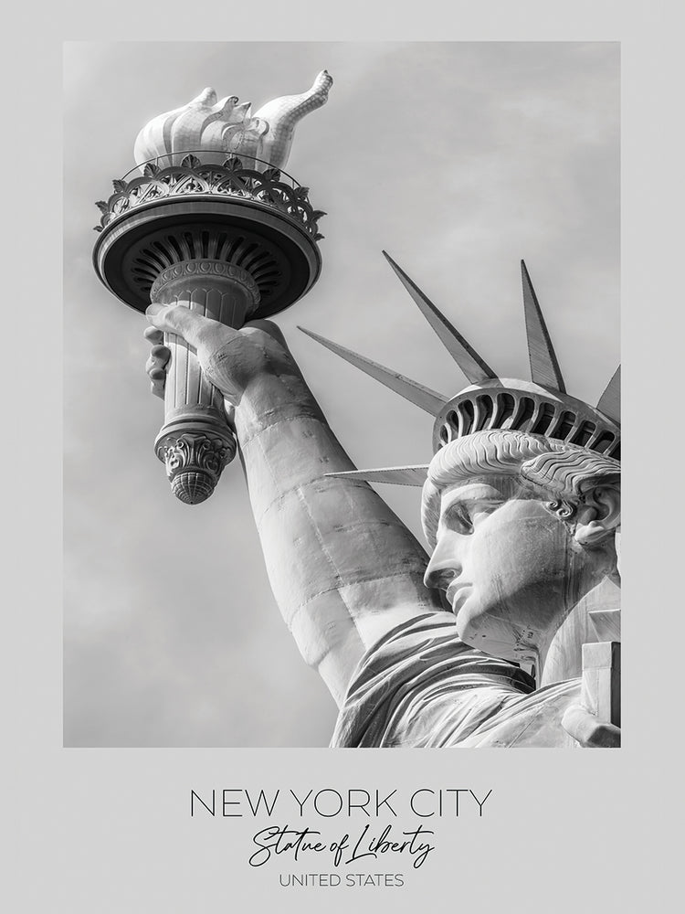 In focus: NEW YORK CITY Statue of Liberty in detail