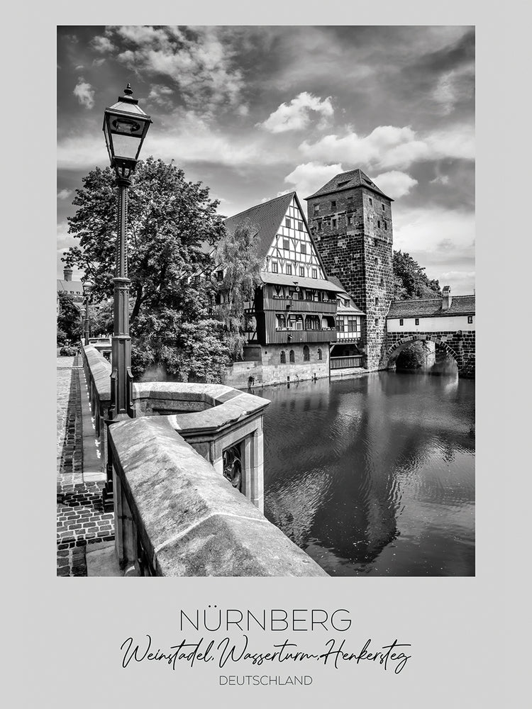 In focus: NUREMBERG Weinstadel, Water Tower, Hangman’s Bridge