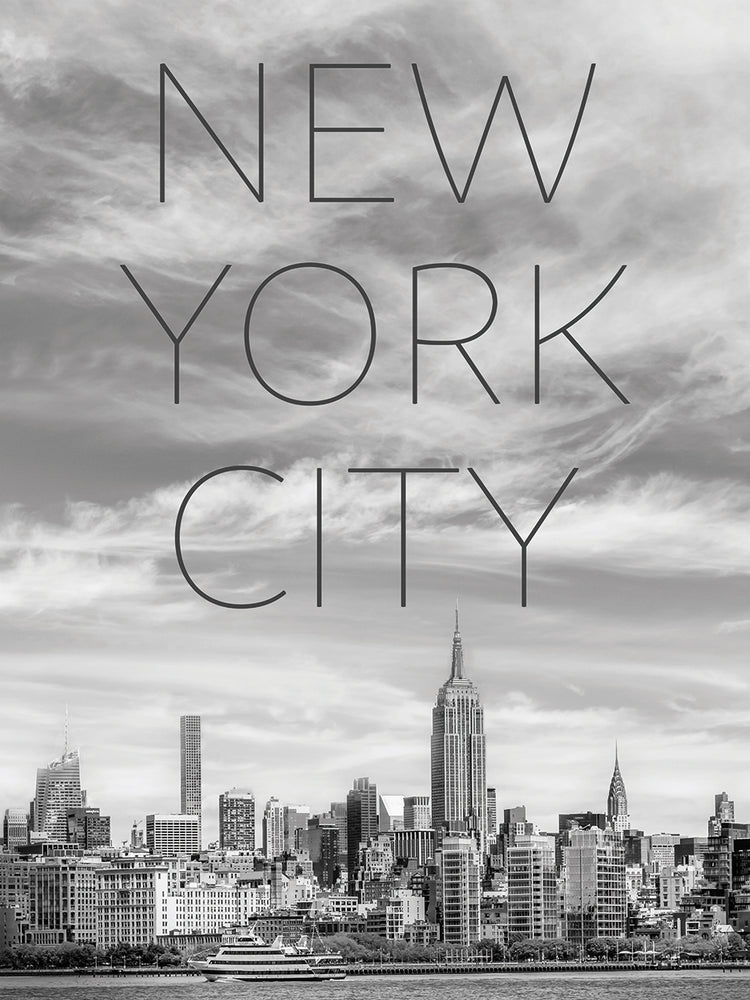 NYC Midtown Manhattan | Text & Skyline