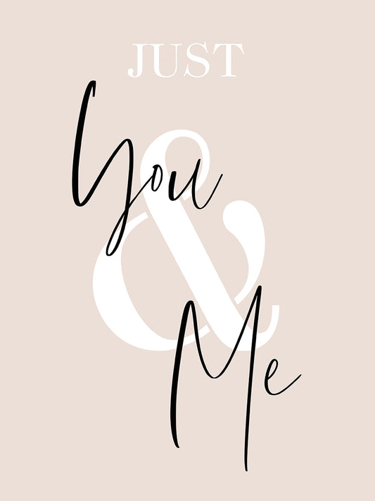 Just You & Me Canvas Print