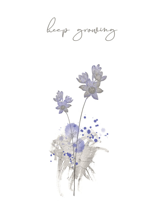 Keep growing - Japandi Style Canvas Print