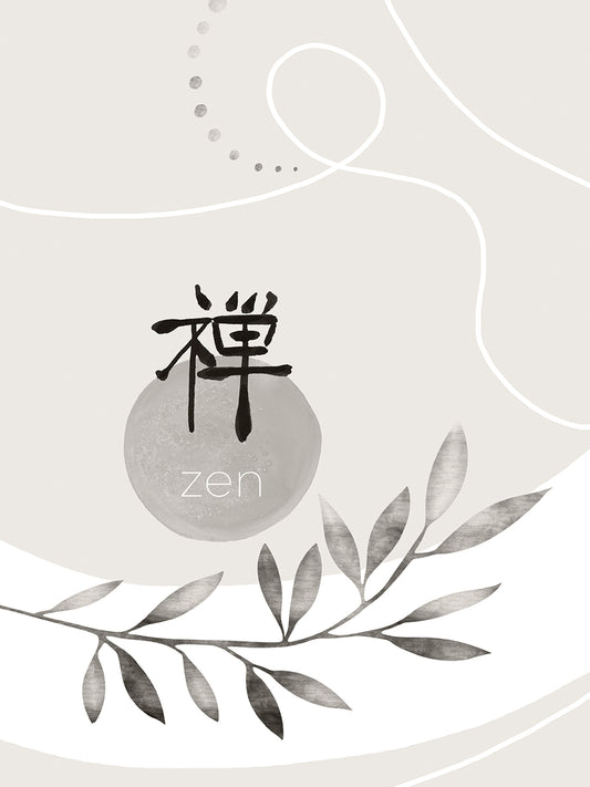 Zen - Japandi Style Canvas Print