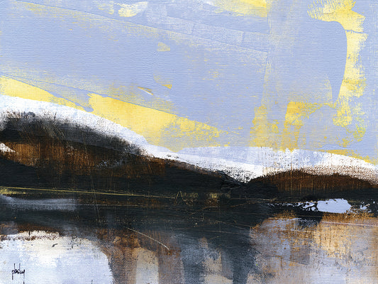 Umber Lake Canvas Print