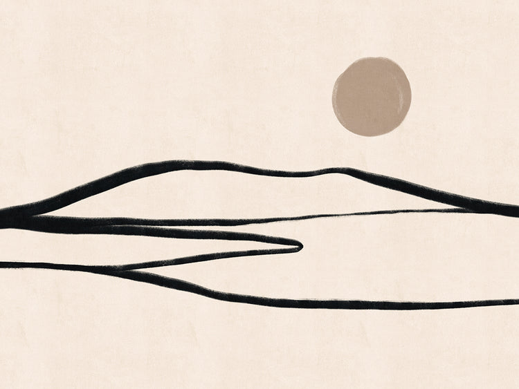 Paisaje lineal No. 2 Lienzo
