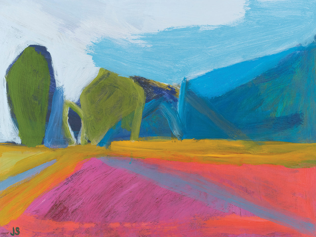 Trailhead At The Farm Wall Art by Jessica Singerman | Fine Art Canvas