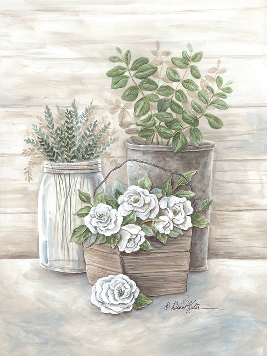 Rose Botanical Canvas Print