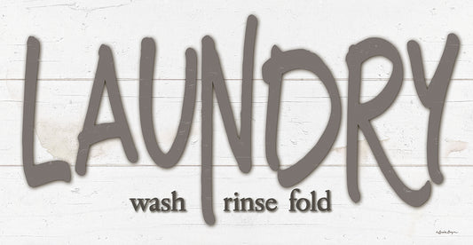 Laundry - Wash, Rinse, Fold Canvas Print