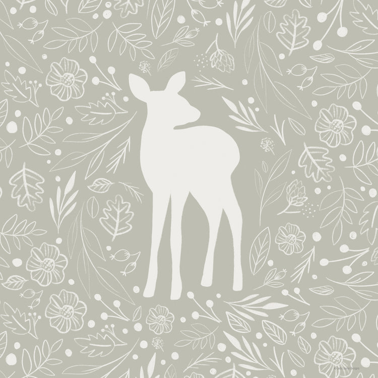 Floral Deer