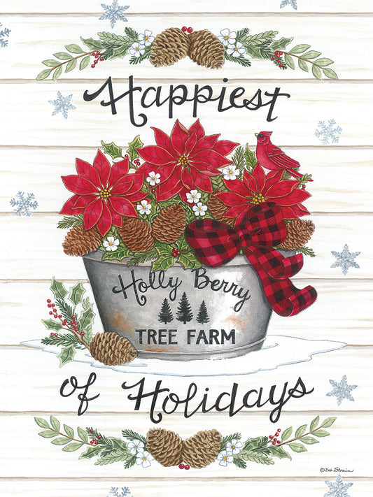 Happiest of Holidays Canvas Print
