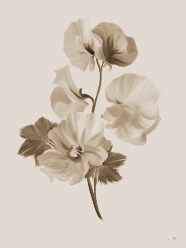 Sepia Botanical II