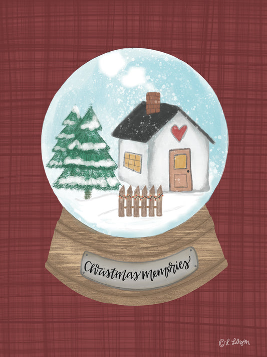 Christmas Memories Snow Globe II Canvas Print