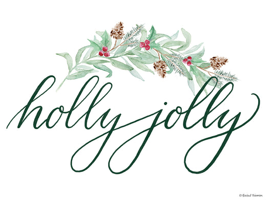 Holly Jolly Canvas Print