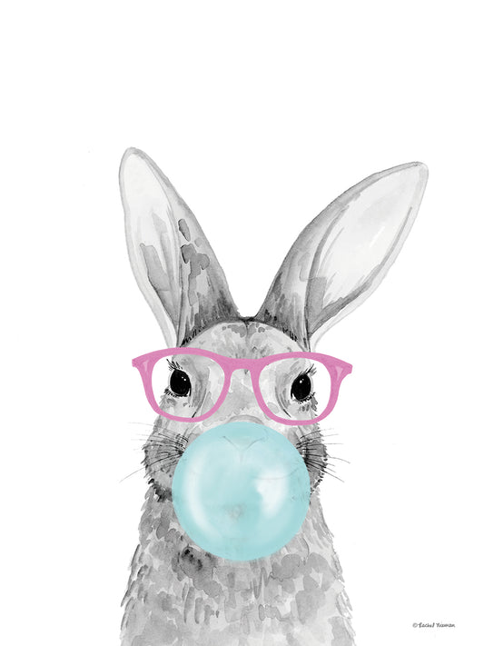 Bubble Gum Bunny Canvas Print