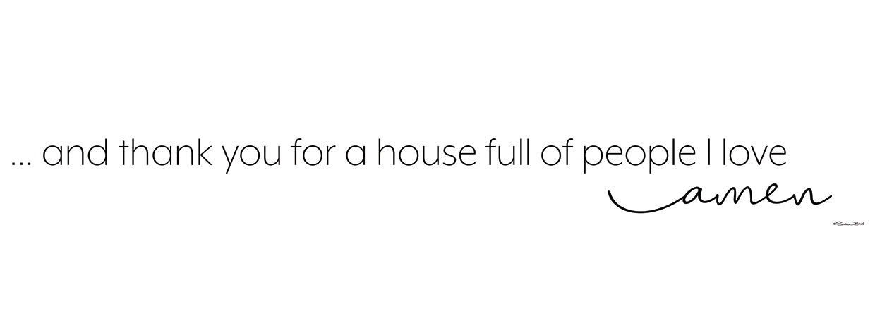 Thank You for a House Full of People I Love