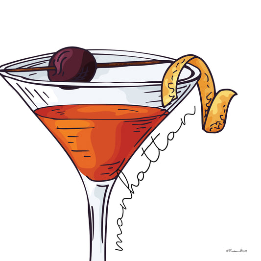 Manhattan Cocktail Canvas Print
