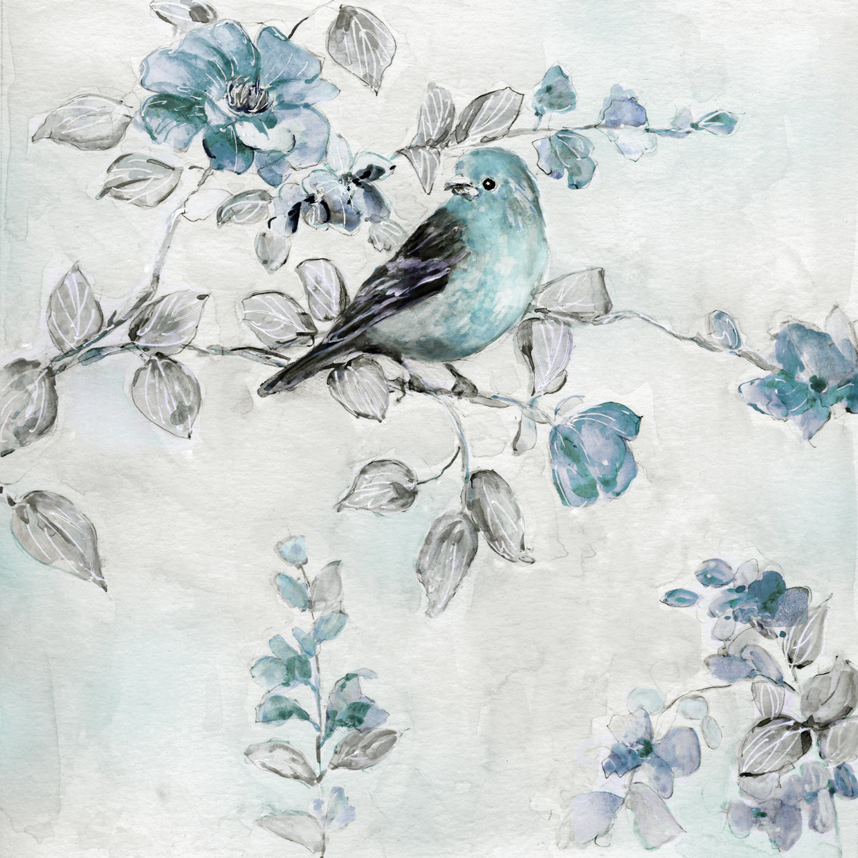 Finch and Spring Rose Climbers II