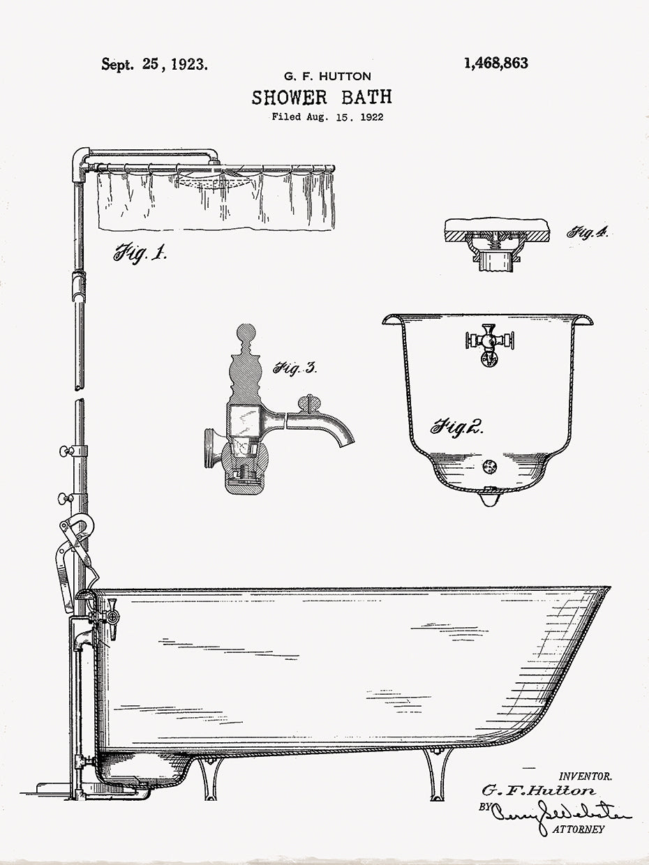 Vintage Bath I