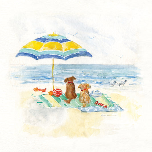 Dog Days of Summer I Canvas Print