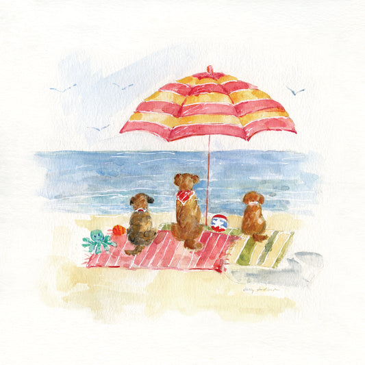 Dog Days of Summer II Canvas Print