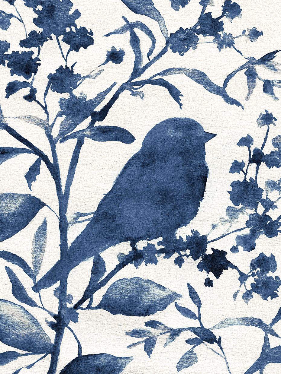 Bluebird Silhouette I