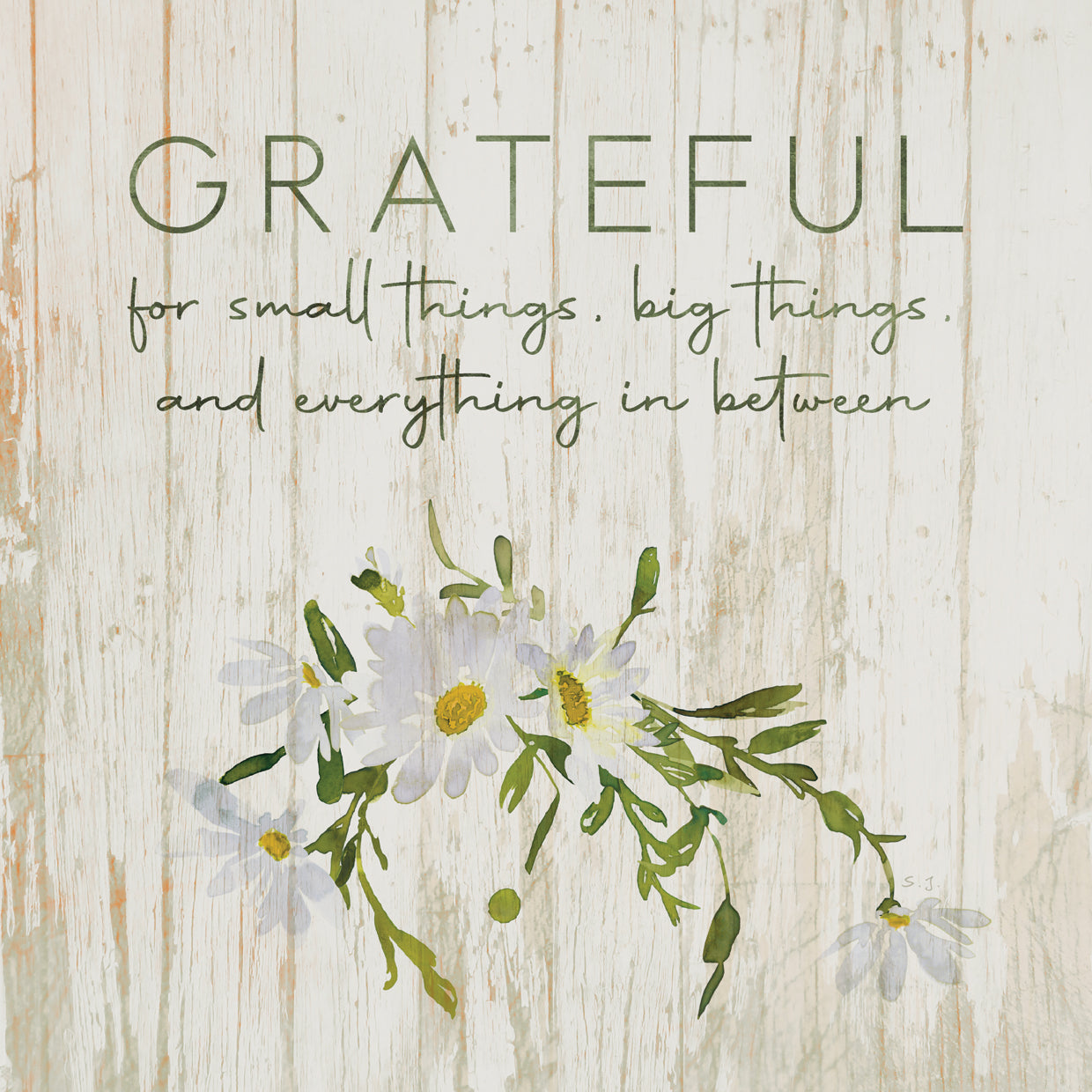 Grateful for..