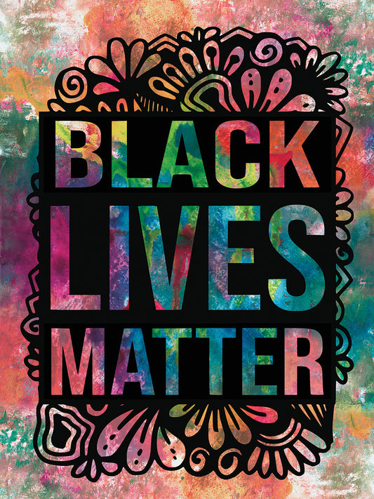 Graffiti Black Lives Matter Canvas Print