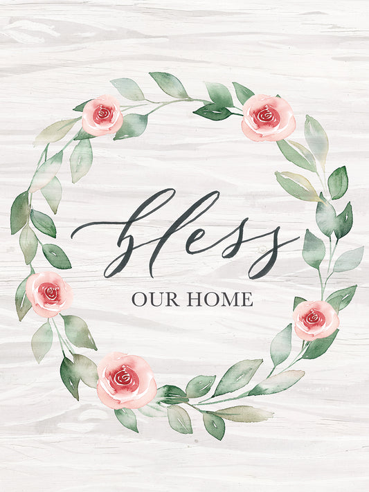 Bless Our Home Canvas Print