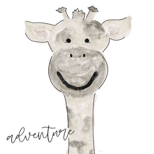 Adventure Giraffe Canvas Print