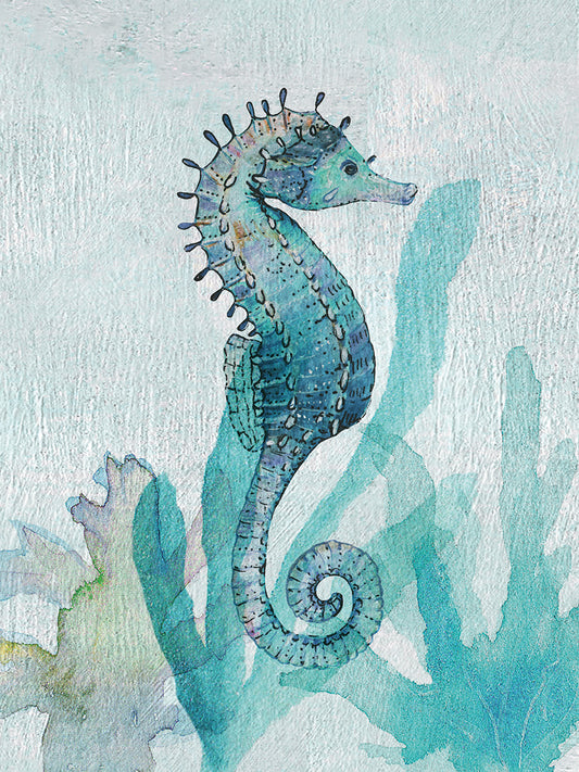 Seahorse I Canvas Print
