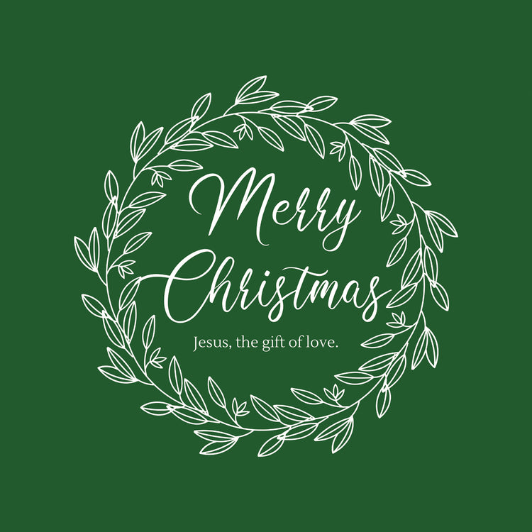 Merry Christmas - Green