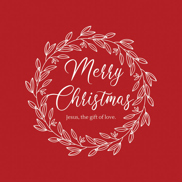 Merry Christmas - Red