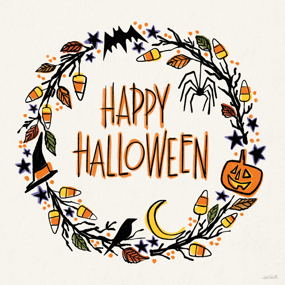 Halloween Wreath II