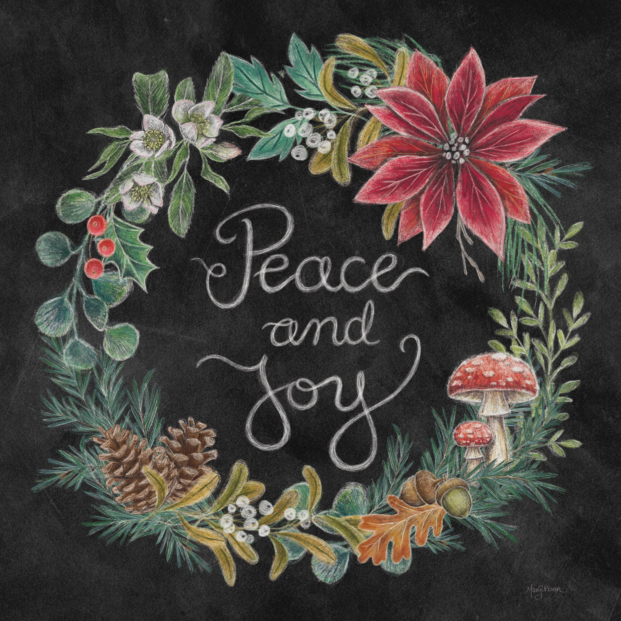 Christmas Chalk IV