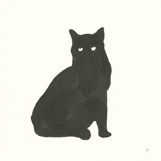 Black Cat V Canvas Print