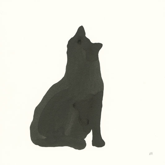 Black Cat I Canvas Print