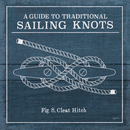 Vintage Sailing Knots VII Canvas Print