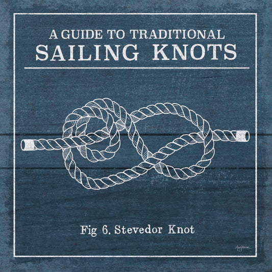 Vintage Sailing Knots VI Canvas Print