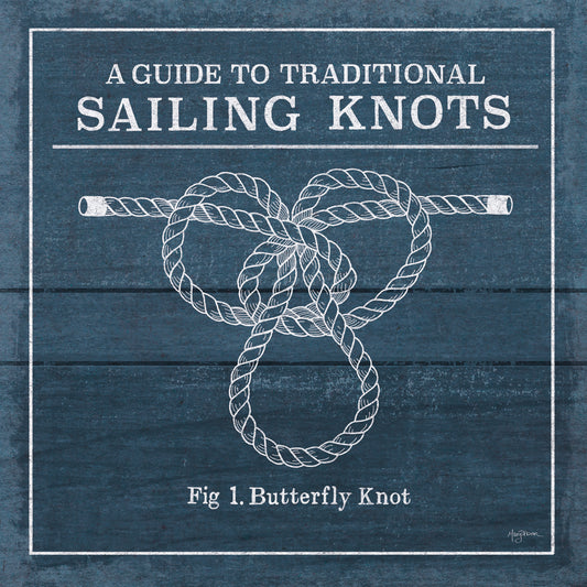 Vintage Sailing Knots II Canvas Print