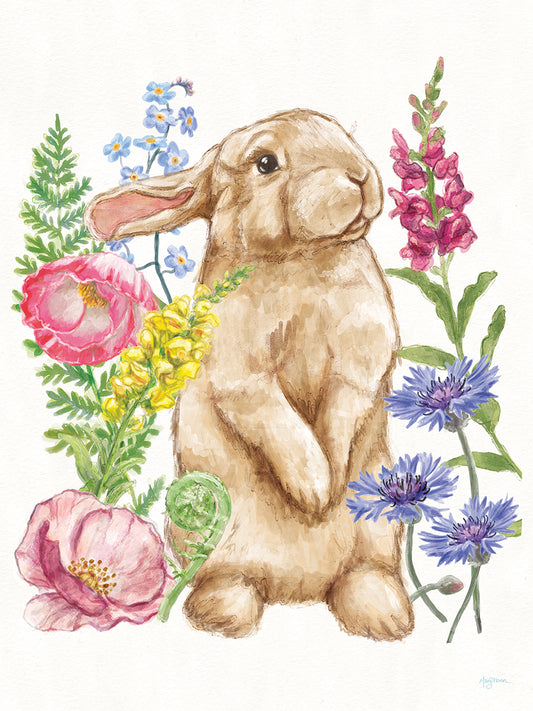 Sunny Bunny III Canvas Print