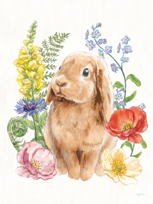 Sunny Bunny I Canvas Print
