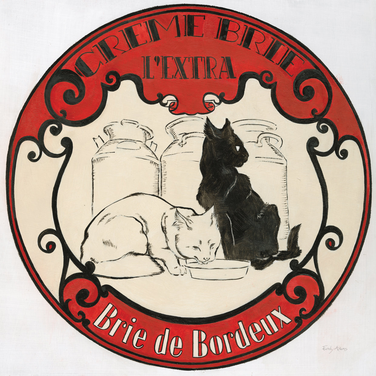 Vintage Cheese Label IV